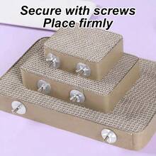 1个加厚纸板兔子磨牙玩具，小型宠物玩具，仓鼠玩具，鹦鹉玩具，喙爪磨牙栖木，适合小型宠物和鸟类 - 彩色 - 查看 7