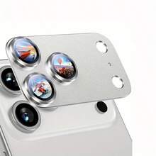 1pc Of Metal Tempered Glass Lens Shield, Complete Coverage, Back Camera Protective Film, High Definition For Iphone Air /17 Pro/17 Pro Max - Multicolor - View 10