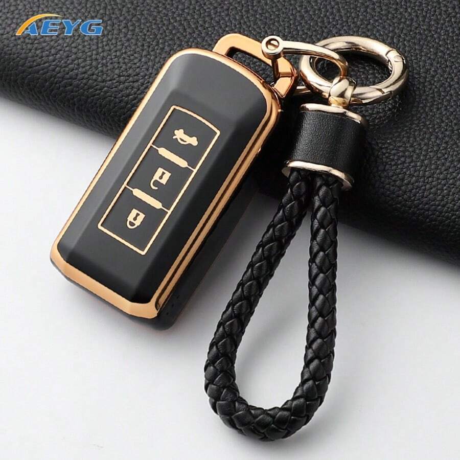 NEW TPU For Mitsubishi Car Key Fob Cover Case For Mitsubishi For Outlander, For Eclipse Cross, For Lancer, For Wing God 21 Model - Mitsubishi a - View 1