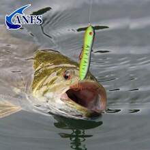 1 pieza/3 piezas Señuelo de pesca realista tipo lápiz - Cebo artificial para aumentar las tasas de captura - Multicolor - Ver 5