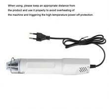 New High-End Handheld Mini Hot Air Gun, 10-Layer Mica Plate Matte Texture, Mini Hot Air Gun Compact Heating Gun For Phone Film Shrink Wrap Repair Electronics - Multicolor - View 13