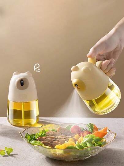 زجاجة رشاش الزيت، زجاجة موزع الزيت للمطبخ، موزع زيت الزيتون 2 في 1 ورشاش الزيت، زجاجة رش الزيت للطهي والمطبخ والشواء والسلطة والخبز