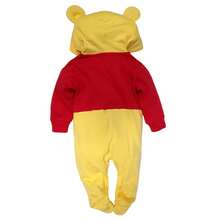 Disney Lightweight Cotton Romper With Hat For Baby - 黃色 - 查看 4