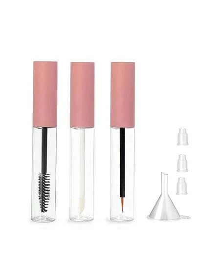 1pc 5/10ml Mascara Tube/Eyeliner Pen/Lip Gloss Tube With Brush/Mascara Container/Plastic Lipstick/Lip Balm Bottle, Refillable, Cosmetic, Cheap, Room Decor, Vanity, Travel, Bedroom, Makeup Accessories, Inexpensive, Christmas Gift, Cosmetics, Makeup Tools, Cheap Goods, Gift, Women Gift, Christmas Present,Giveaways,Travel,Cheap Stuff,Travel Essential