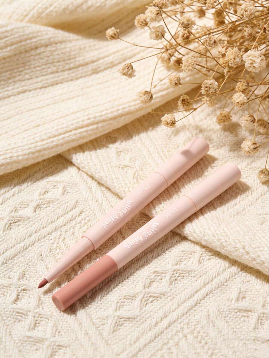 Colorgram 2-In-1 Cute Mini Eyeliner Pencil - One End Matte Eyeshadow To Define Lower Lash Line, Other End Luminous Highlighter To Brighten Under-Eye Area. Smooth Texture, Smudge-Proof, Water-Resistant, Enlarges Eyes For Charming Korean Makeup Look. Compact Design For Easy Carry, Suitable For Daily, Touch-Up, Commute And Travel - 03 General Color Tone - View 1