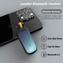 Gradient Black Wireless Earbuds For Daily Use - View 5