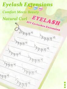 5对自然可爱6毫米下睫毛，一体式火焰设计假睫毛 - 黑色 - 查看 9