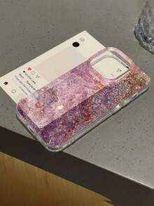 大理石纹彩绘环氧树脂防摔手机壳，兼容 17/17 Pro/17 Pro Max/16/15 XR/7/8/16 Pro Max/13/15 Pro Max/12 Pro Max/13 Pro Max/14 Pro Max、S25/S25 Plus/S25 Ultra、A16/A36/A26/A56、S24 - 彩色 - 查看 3