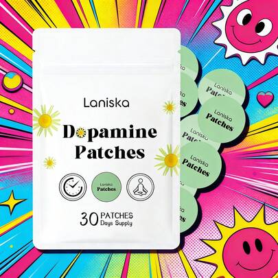 30片亲肤透气粘性贴片，不刺激皮肤，便携，适合所有人