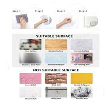 50pcs Square Mirror Wall Stickers, Modern PMMA Material Mirror Wall Decals For Home Decor - Silver - View 8