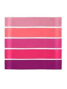 1pc/5pcs Multi-Color Elastic Resistance Bands, Yoga Stretch Bands, Fitness Workout Bands, Suitable For Yoga, Gym, Strength Training, Home Exercise - Multicolor - View 9