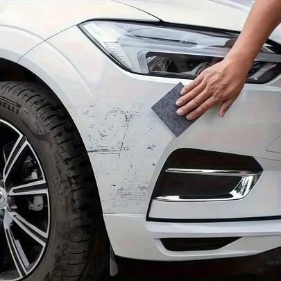 3片装纳米划痕修复布 - 快速去除车辆所有划痕，超细纤维，适用于轿车、卡车、摩托车和房车 | 划痕修复布 | 神奇纳米纤维 | 耐用修复布