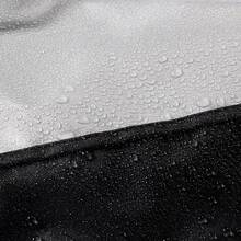 PUBAMALL Funda de Bicicleta - Resistente al Agua y Anti-- Cubiertas de Almacenamiento para Bicicletas de montaña y Carretera - plata y negro - Ver 8