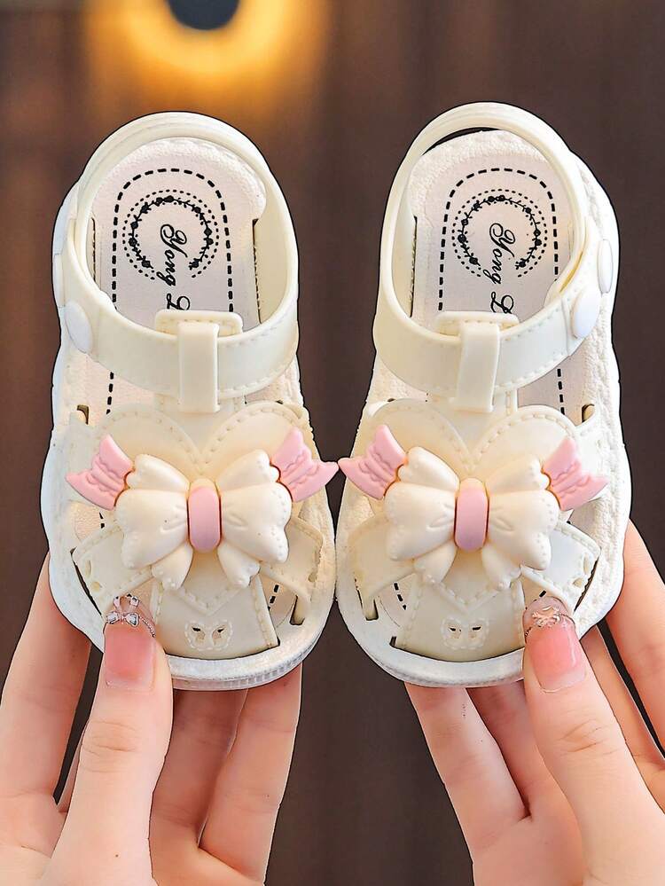 Sandalias para niños pequeños, sandalias de suela blanda antideslizante con lazo cerrado para niños y niñas de 0 a 3 años - Beis - Añade 12