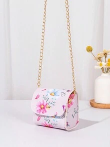 1 chiếc túi đeo chéo mini màu trơn dành cho bé gái, có ngăn đựng tai nghe, ví đựng tiền xu, túi đeo vai đựng son môi, thích hợp sử dụng hàng ngày, là lựa chọn quà tặng lý tưởng. - Nhiều màu - Xem 4