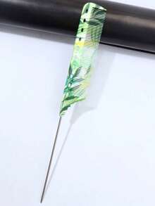 Peine de acero con púas, resistente al calor y antiestático para peluquería - Multicolor - Ver 11