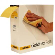 MIRKA GOLDFLEX SOFT - P800 PERFORATED ROLL - 200 SANDING PADS - C-Silver - View 3