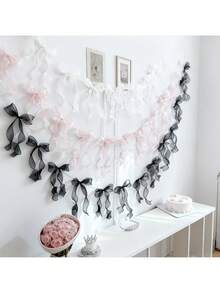 12pcs Bow Decor DIY Accessories, Suitable For Birthday Party, Valentine's Day, Wedding Party Backdrop, Holiday Party Decorations - Bow - View 10
