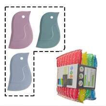 Scraper Oil Board, Penguin Soft Type Household Kitchen Oil Stain Scraper Baking Kitchen Small Tool - Grey - View 11