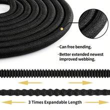 1-Piece Garden Hose Set With Magic Retractable Water Pipe, High-Pressure Car Wash Nozzle, Household Retractable Hose, Foam Set, Garden Watering Nozzle - A - View 3