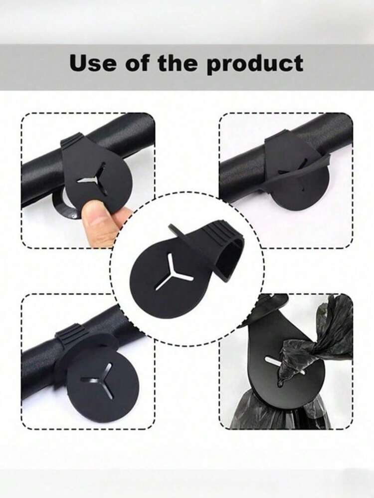 Hot-Selling Pet Waste Poop Bag Holder With Handle, In-Stock Dog Poop Bag Dispenser, Hands-Free Clip, Leash, Waste Bag Bracket - Multicolor - View 7