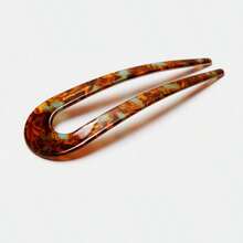 法式U型发夹 | 经典手工发饰 | 优雅发簪，适合盘发和各种高髻发型 | 时尚发叉，日常佩戴、婚礼及正式场合皆宜 | 经久耐用，适合所有发质 - 彩色 - 查看 11