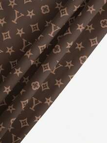 Men's Summer Printed Pattern Drawstring Waist Oblique Pocket Hawaiian Quick-Dry Double-Layer Mesh Lined Shorts, Contrast Letter 3D Graphic Art Print, Fashionable Casual Beach Holiday Swim Trunks - Brown - View 6