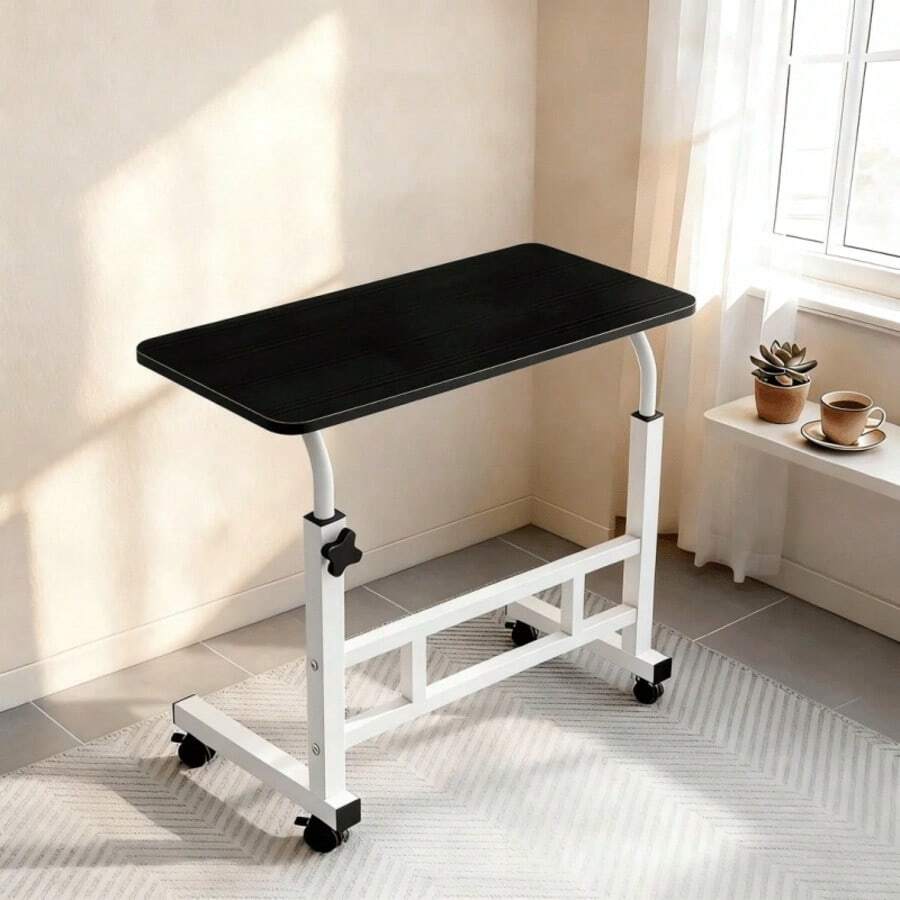 Heavy-Duty Adjustable Height Multi-Functional Garden Workbench | Metal Frame, Large Worktop, With Four Brake Wheels, Suitable For Offices, Bedrooms, Patios, Gardens, Etc., Durable And Easy To Clean, Can Be Used As A Planter Table Or Outdoor Garden Table. - Lớp đơn - Xem 1