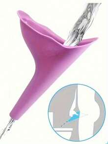 5/10pcs Reusable Portable Female Urinal For Privacy Protection - Mauve Purple - View 3