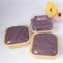 精致美食挤压系列，软糯粘糯的包子、饺子挤压玩具，PU聚氨酯减压挤压玩具，适合学生和青少年，手工硅胶慢回弹挤压玩具，减压礼物，减压小工具 - 彩色 - 查看 8