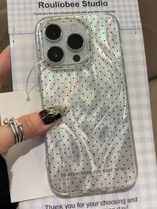 1 件波点图案印花 IMD 工艺渐变羽毛纱线手机壳，兼容 13/11/17/17 Pro/16/14/15/15 Pro/15 Plus/15 Pro Max/7 Plus/8 Plus/X/Xs Max/Xr/11 Pro/12 Pro/13 Pro/14 Pro/12 Mini/13 Mini/11 Pro Max/12 Pro Max/13 Pro Max/14 Pro Max/14 Plus/17 Pro Max/17 Air/6/6s Plus/7/8/16 Pro/16 Plus/16 Pro Max/SE2/17 Pro Max 和三星手机Galaxy/A54/A14/A12/A13/A15/A32/A33/A24/A52S/S20/S21/S22/S23/S24/S23Plus/S24ultra/S25/A15/A33/A23 - 彩色 - 查看 2