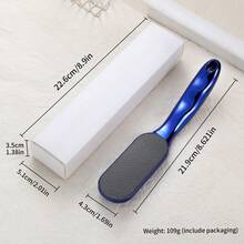 纳米玻璃足锉，足部刮痧板，去茧器，足部柔滑SPA工具，适用于足部护理和指甲护理 - 彩色 - 查看 12