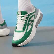 Under Armour UA Phantom 4 MVMNT Breeze 男女通用休闲户外旅行运动鞋，6007194-116 - 綠色/白色 - 查看 1