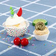 200/400pcs Standard White Cupcake Liners, Unscented Disposable Baking Cups, Suitable For Muffins And Mini Cakes - View 4
