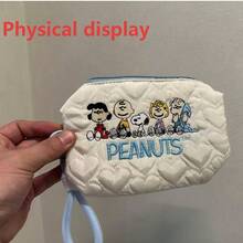1PC Snoopy Pencil Case Storage Bag, Used As A Pencil Case, Can Hold Neutral Pens, Pencils, Erasers, Rulers, Lipstick, Powder, Headphones, Data Cables, Keys And Other Personal Belongings, Homecoming Season, Birthday, Holiday Gifts - Pencil Case - View 7