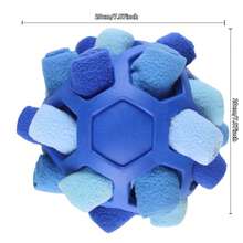 让狗狗轻松消耗精力的最佳方法！互动嗅闻垫和益智玩具 | 慢食喂食器，缓解狗狗的无聊和焦虑 - 彩色 - 查看 9