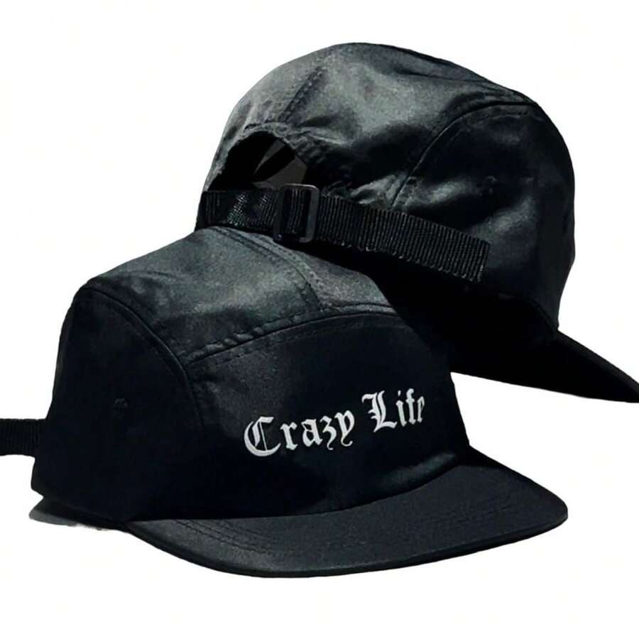 BONE FIVE PANEL ORI ALL BLACK PRETO PROMOTION - Crazy Black - View 1