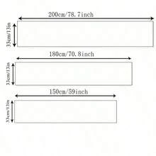 Spring Flower Eucalyptus Leaves Table Runner Holiday Party Decor Washable Farmhouse Kitchen Dining Table Runner Wedding Decorations - Multicolor - View 3