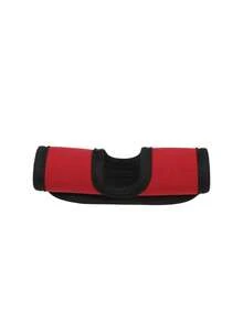 1pc Comfortable Retractable Handle Cover, Reusable Portable Accessory, Solid Color Luggage Strap - Multicolor - View 7