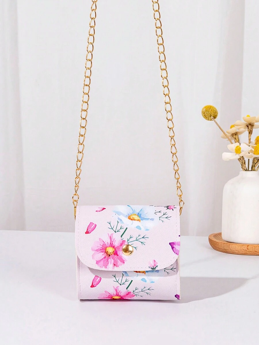 1 chiếc túi đeo chéo mini màu trơn dành cho bé gái, có ngăn đựng tai nghe, ví đựng tiền xu, túi đeo vai đựng son môi, thích hợp sử dụng hàng ngày, là lựa chọn quà tặng lý tưởng. - Nhiều màu - Xem 1
