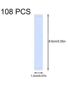 108/36片装防走光胸贴，女士时尚粘性胶带，防滑服装胶带，连衣裙肩带固定带，双面衣橱胶带，返校必备，派对服装救星——所有产品均旨在防止走光，确保您的服装牢固贴合。 - / - 查看 8