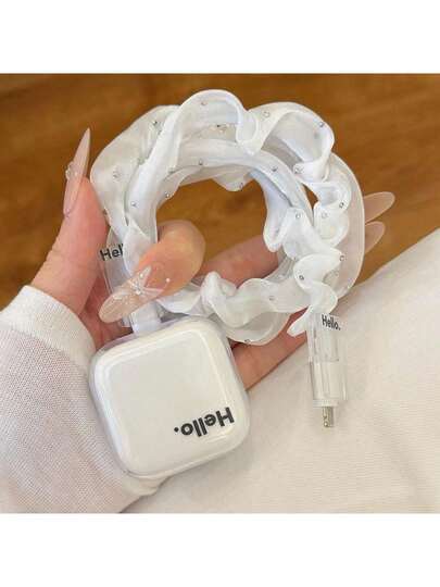 Bộ bảo vệ cáp sạc Apple 40W, bộ sắp xếp cáp sạc bền chắc, phù hợp với 17/16/15/13/14