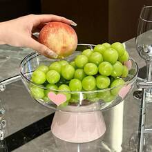 The Fruit Plate With A Light Luxury Style And High-End Display, The Snack Plate With Creative High Appearance Level, The Fruit Plate For The Living Room Coffee Table, And The New Household Style - Multicolor - View 3