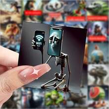 59pcs Italian Style Brain Teaser Stickers, TungTungTungTungTungTung Sahur Stickers, Funny, Creative, Abstract And Incomprehensible Stickers - 59pcs - View 8