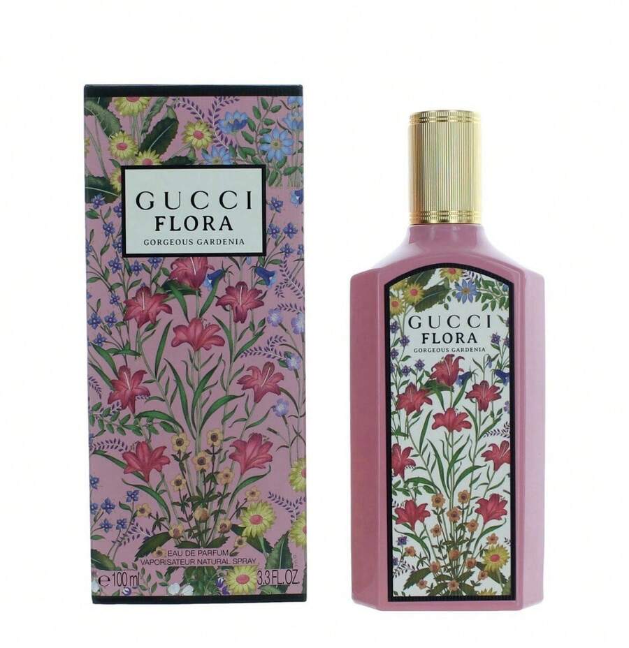 Gucci Flora Gorgeous Gardenia 3.3 Oz EDP Spray For Women Eau De Parfum 100ml - 花卉印花 - 查看 1