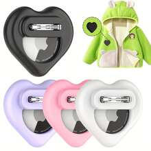 Silicone Soft Case For Apple Airtag 2, Suitable For Clothes, Brooch, Backpack, Pet, Tracking Locator Protector - Multicolor - View 2