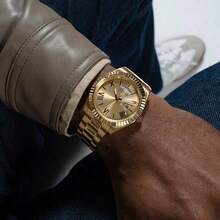 GUESS 男士金色不锈钢腕表 - GW0265G2 - 金色 - 查看 7