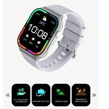 Lenovo 2025 New Android/IOS Smart Watch Fit F101, 1.96" High-Definition AMOLED, Heart Rate, Bluetooth Calling Smart Watch - View 7
