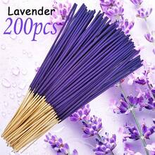 29/115/200支薰衣草香薰棒 - 竹制香薰棒，持久留香，适合瑜伽、冥想、家居及办公室香氛，完美的节日礼品套装 - 薰衣草 - 查看 8