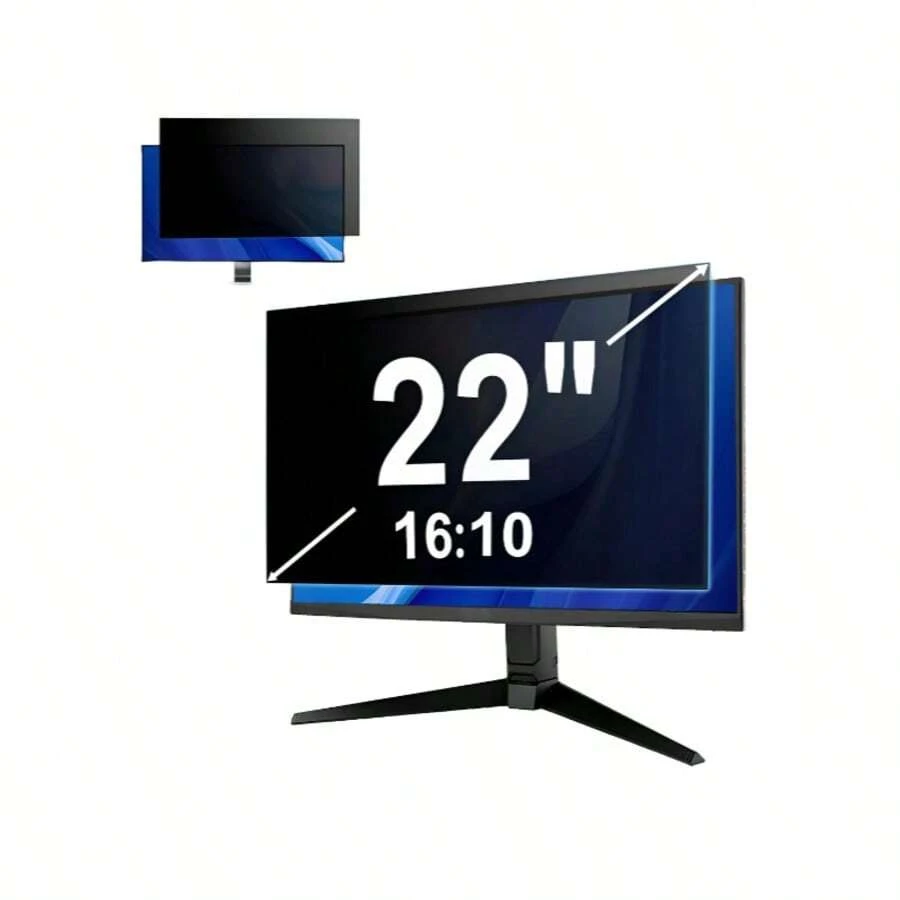Filtro Pelicula Privacidade Notebook Monitor 22 Polegadas Nf Preto - Visão 1